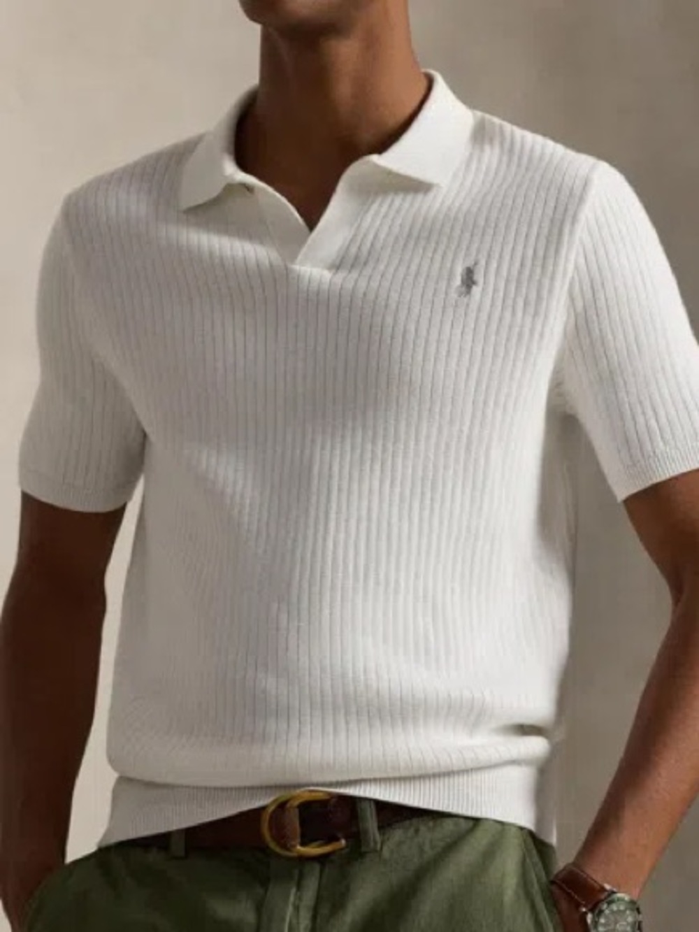 Polo Ralph Lauren Johnny Collar Polo Sweater